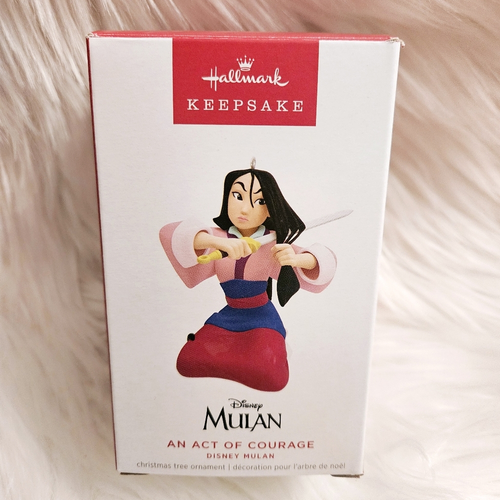 New Disney Hallmark Mulan 2024 Ornament An Act Of Courage